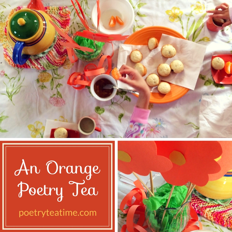 Orange Poetry Teatime
